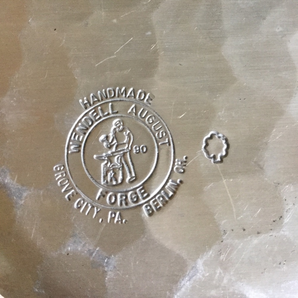Wendell August Forge Handmade Silver Plate❤️ - Picture 5 of 5
